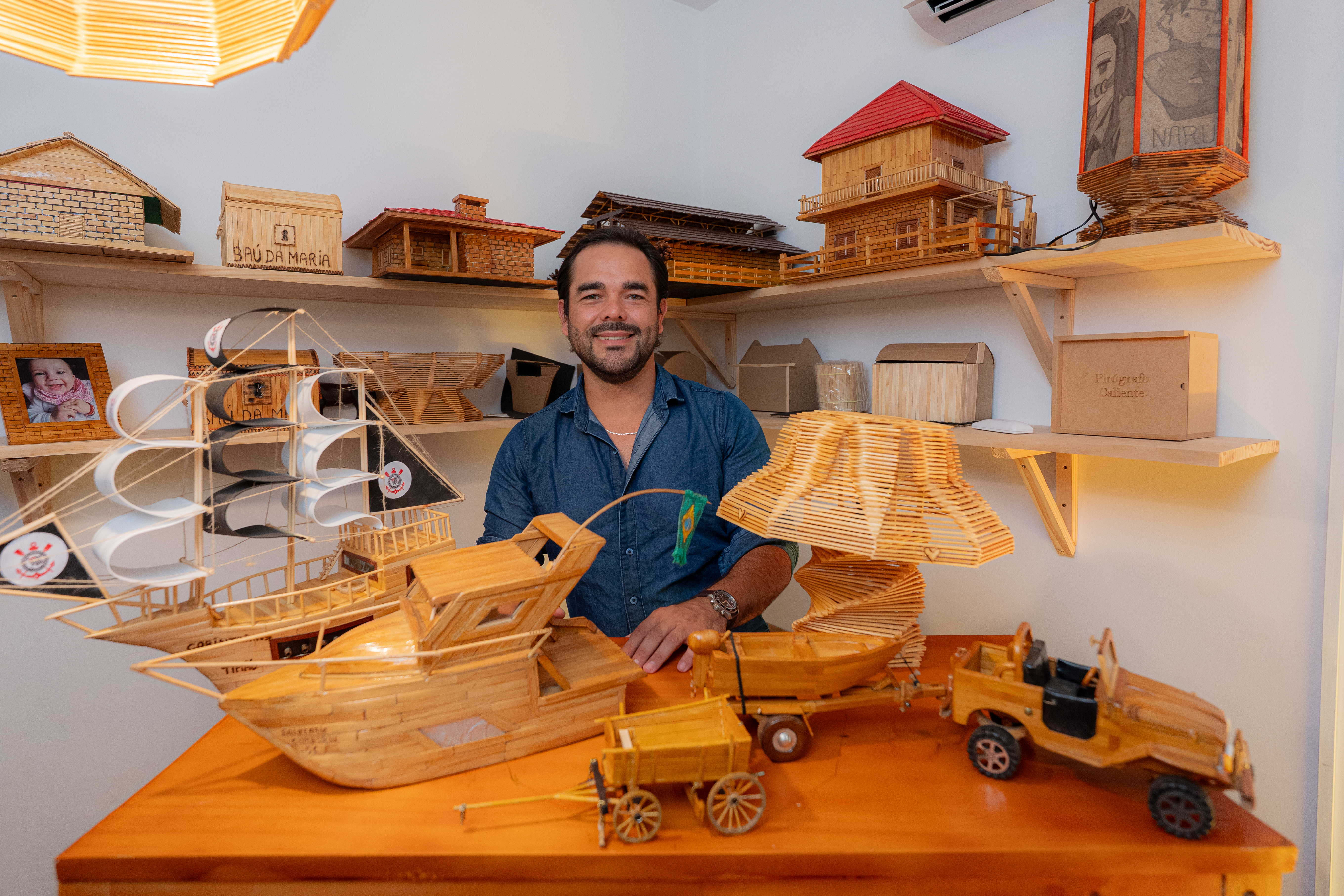 Artesanato em madeira